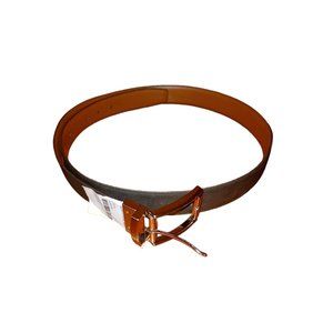 Boconi Black And Brown Size 42 Reversible Leather Belt